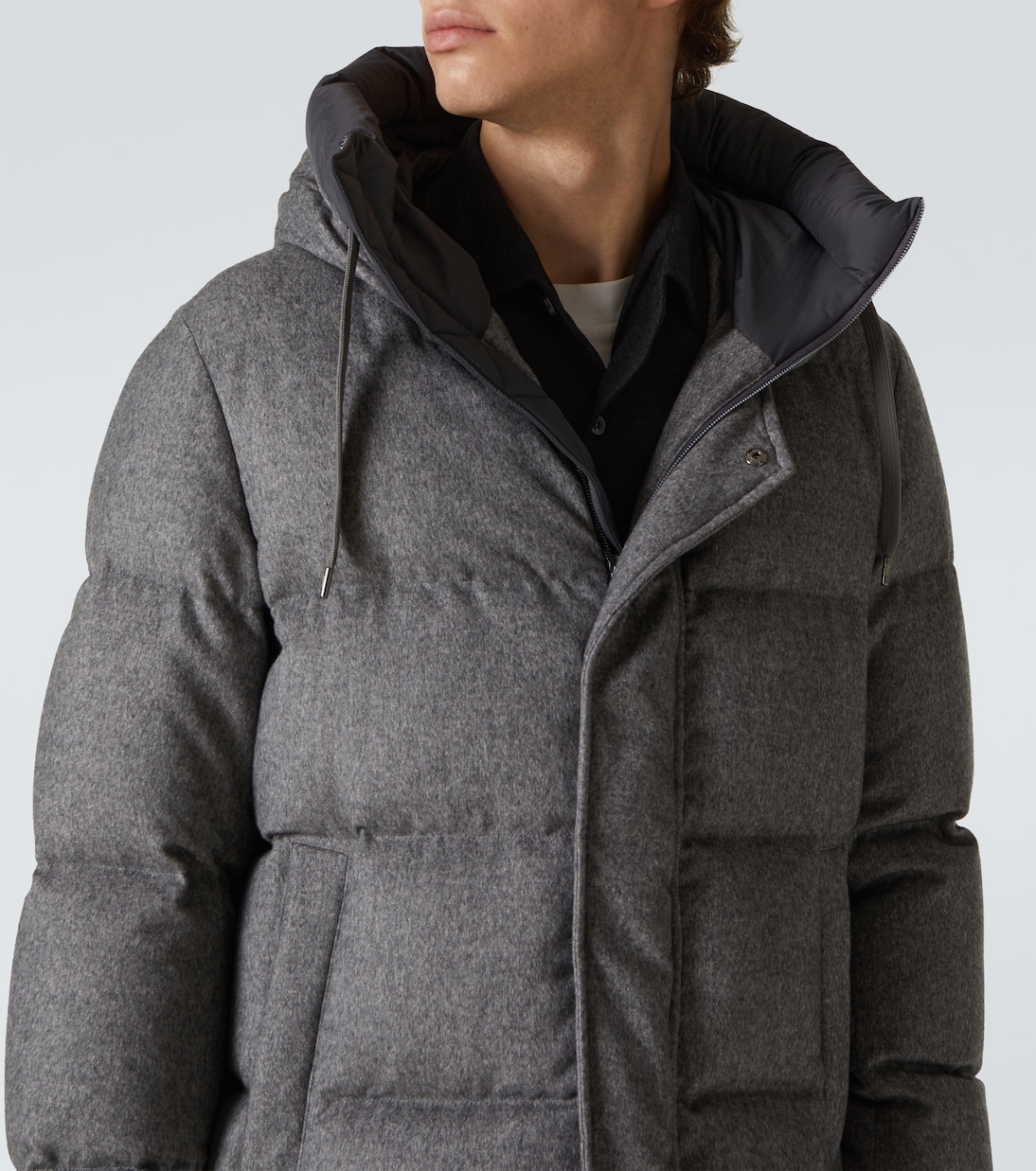 Daunenjacke aus Seide und Kaschmir | Herno