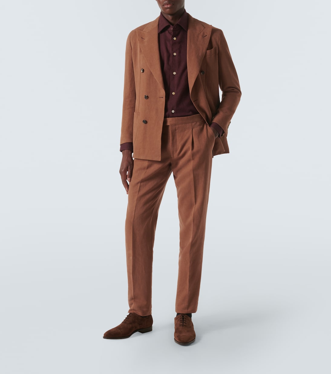 Stringate City II in suede | John Lobb