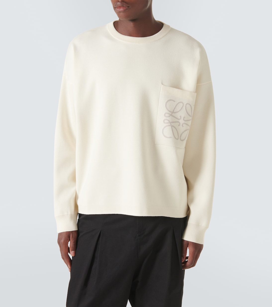 Felpa Anagram in misto cotone | Loewe