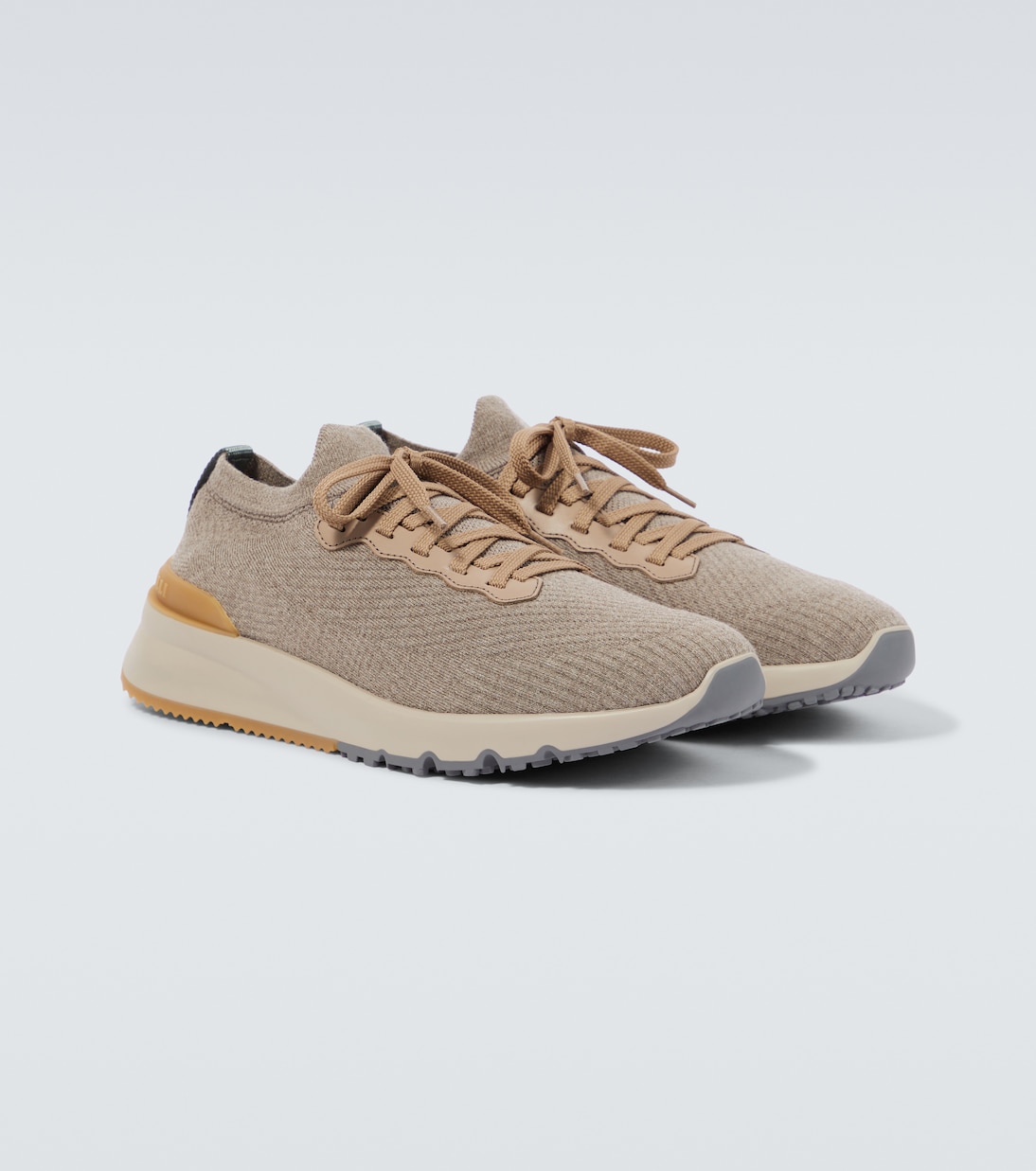 Knit sneakers | Brunello Cucinelli