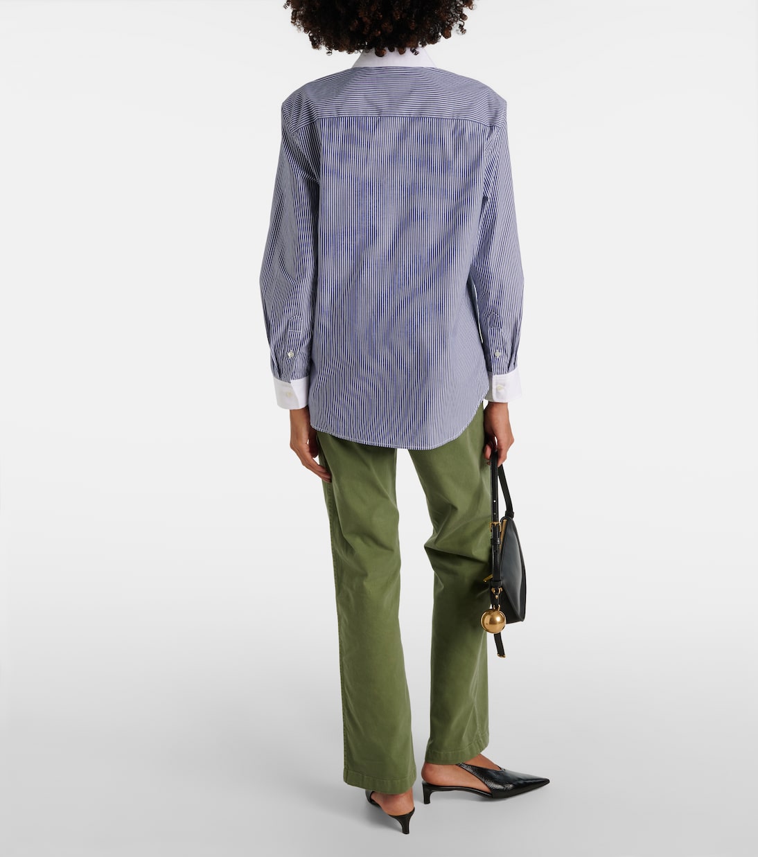 Chemise Raphael rayée en coton | Nili Lotan