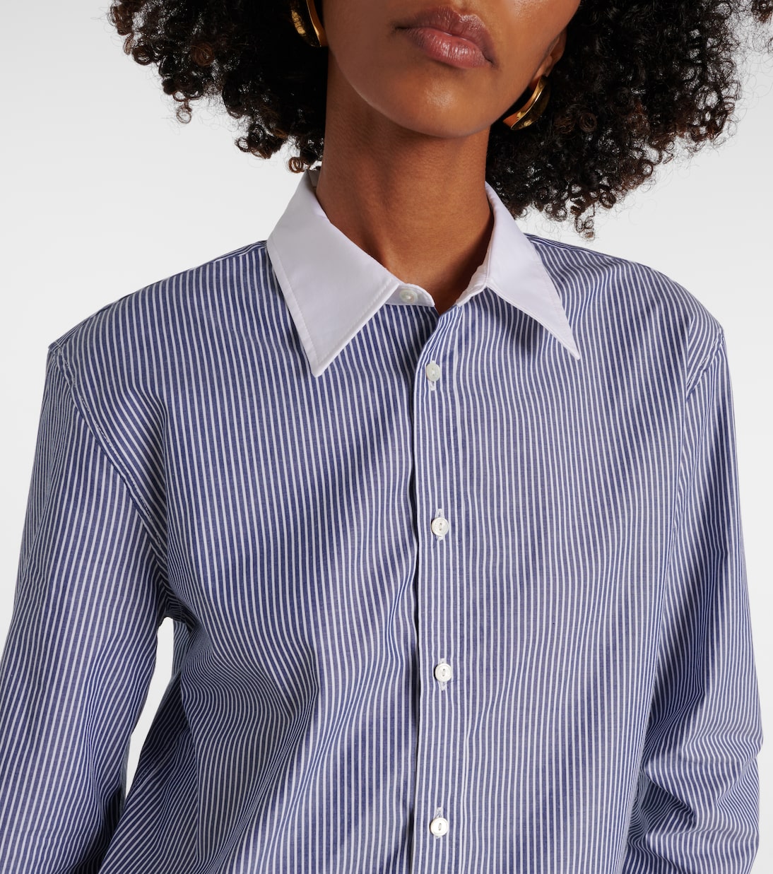 Chemise Raphael rayée en coton | Nili Lotan