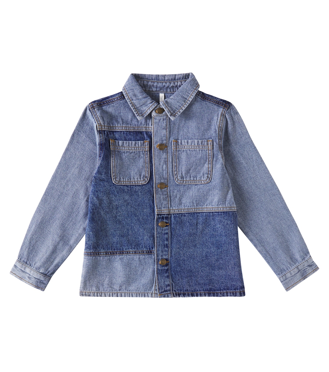 Camicia di jeans patchwork | Rylee + Cru
