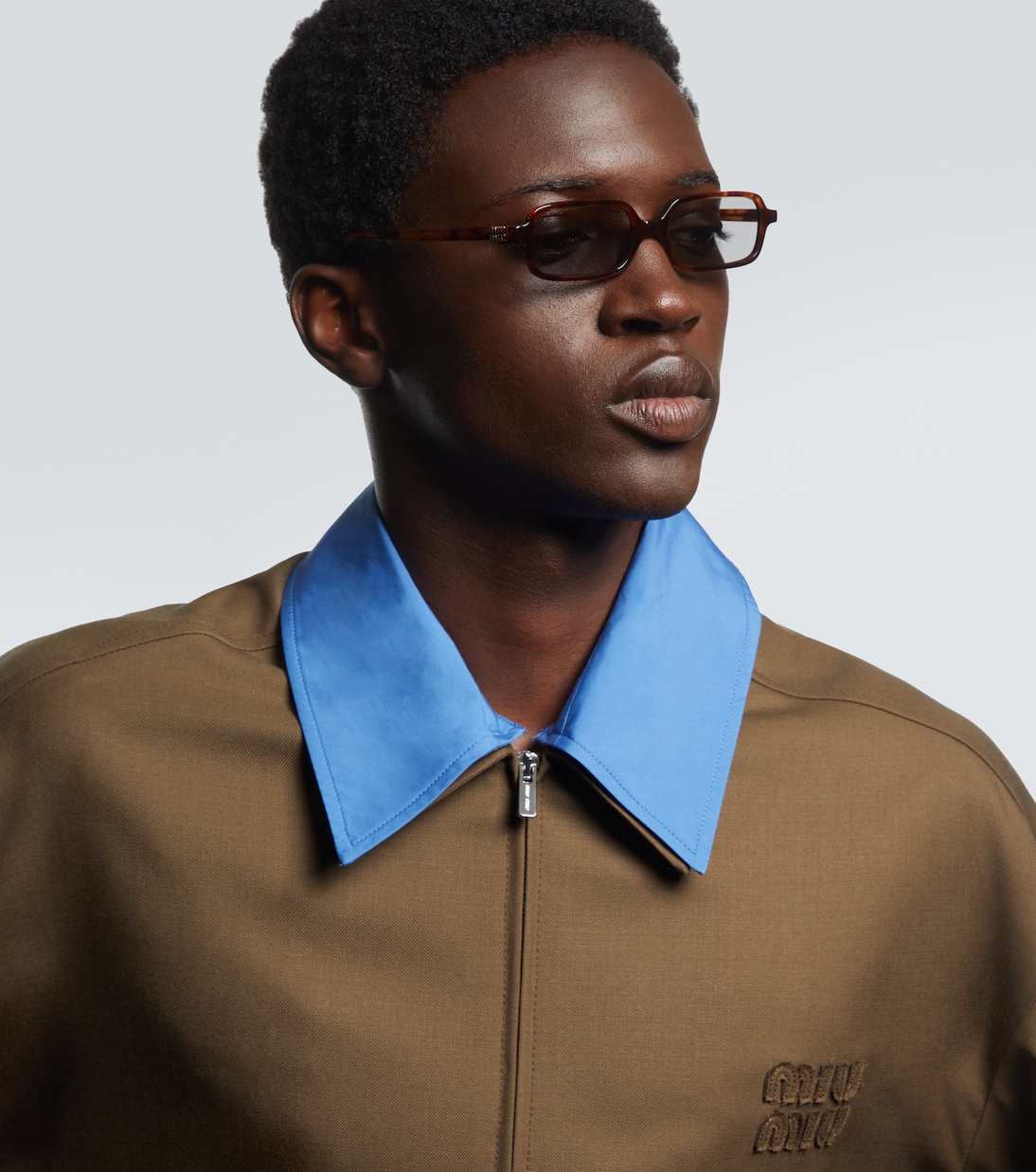 Eckige Sonnenbrille | Miu Miu