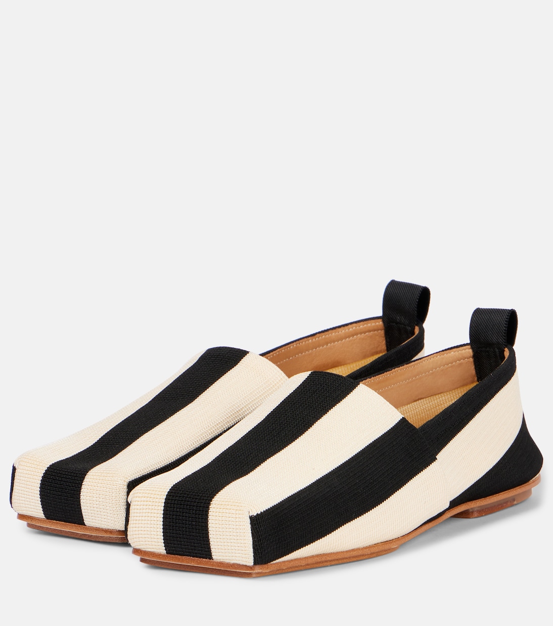Chaussures slip-on Carré à rayures | Jacquemus