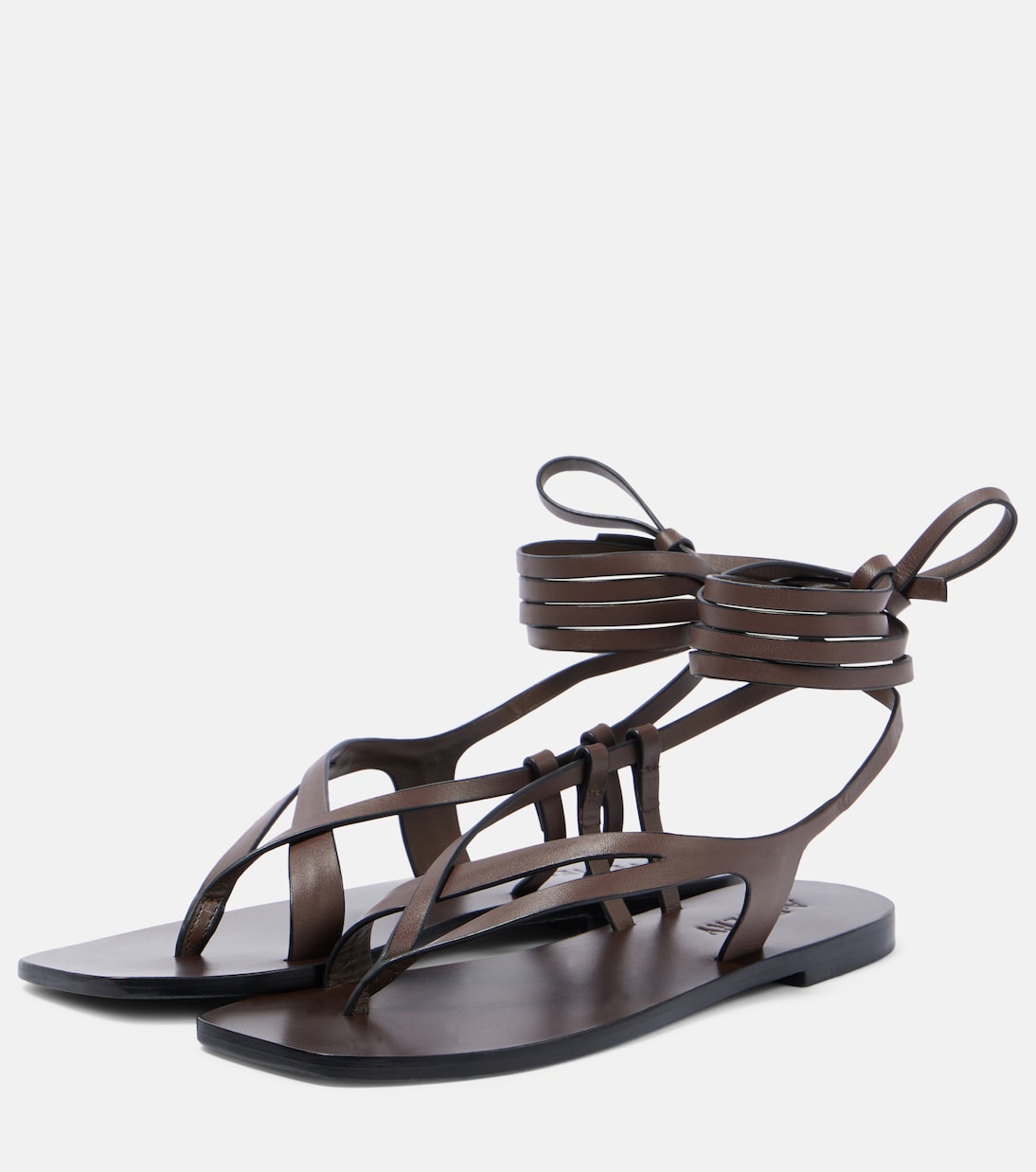 Rita leather thong sandals | A.Emery