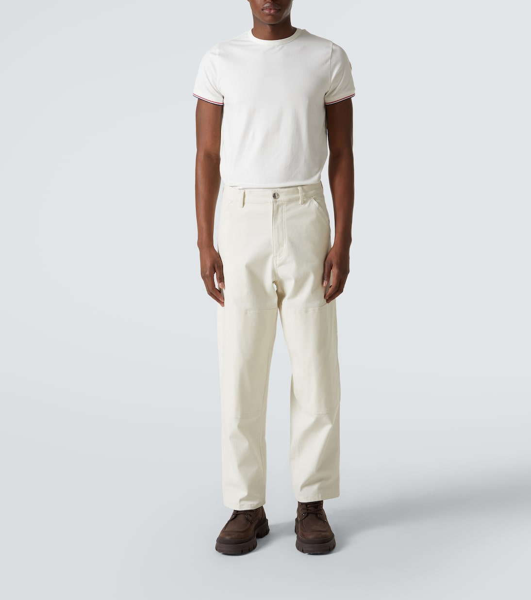 Camiseta Tricolor de mezcla de algodón | Moncler