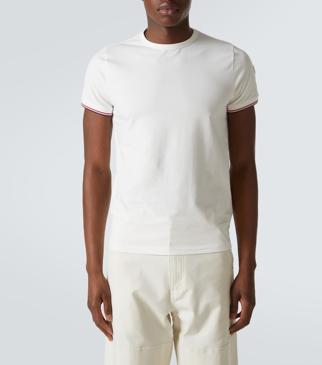 Camiseta Tricolor de mezcla de algodón | Moncler