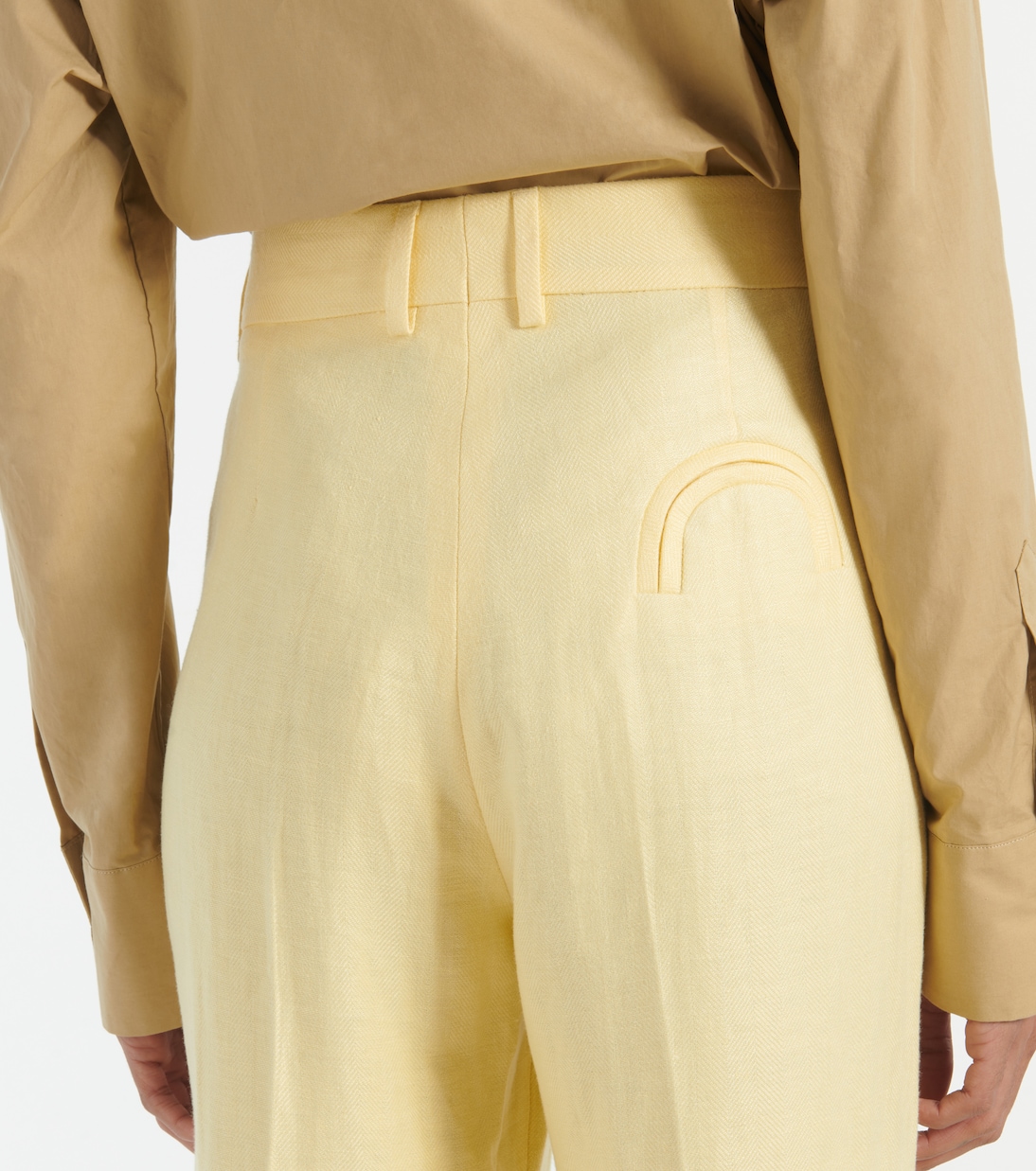 Pantalon droit Clarity Fox en lin | Blazé Milano