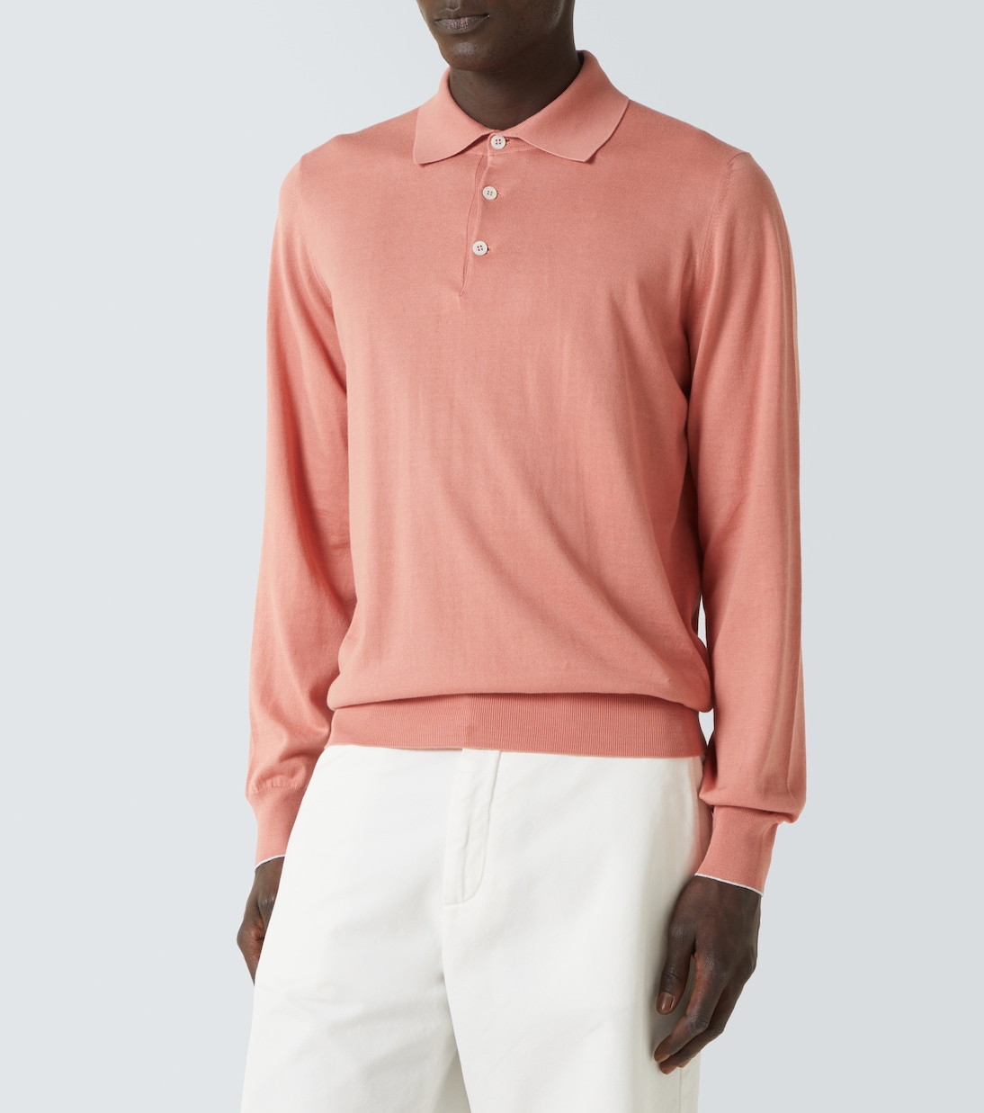 Polopullover aus Baumwolle | Brunello Cucinelli