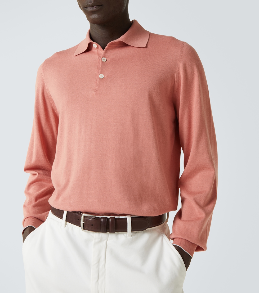 Polopullover aus Baumwolle | Brunello Cucinelli