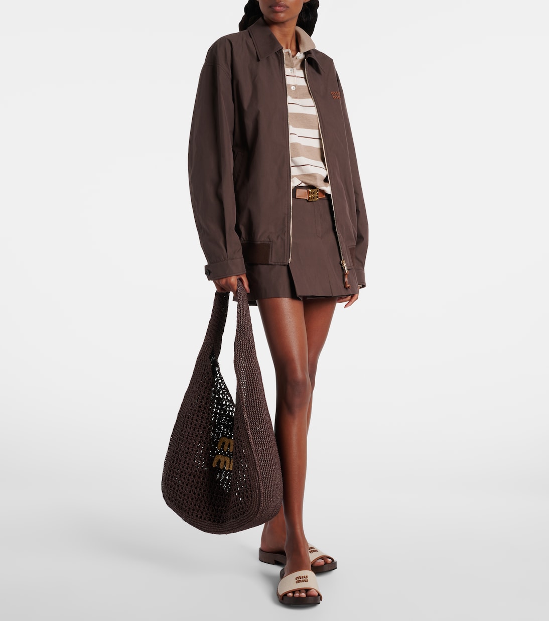 Bestickter Shopper | Miu Miu