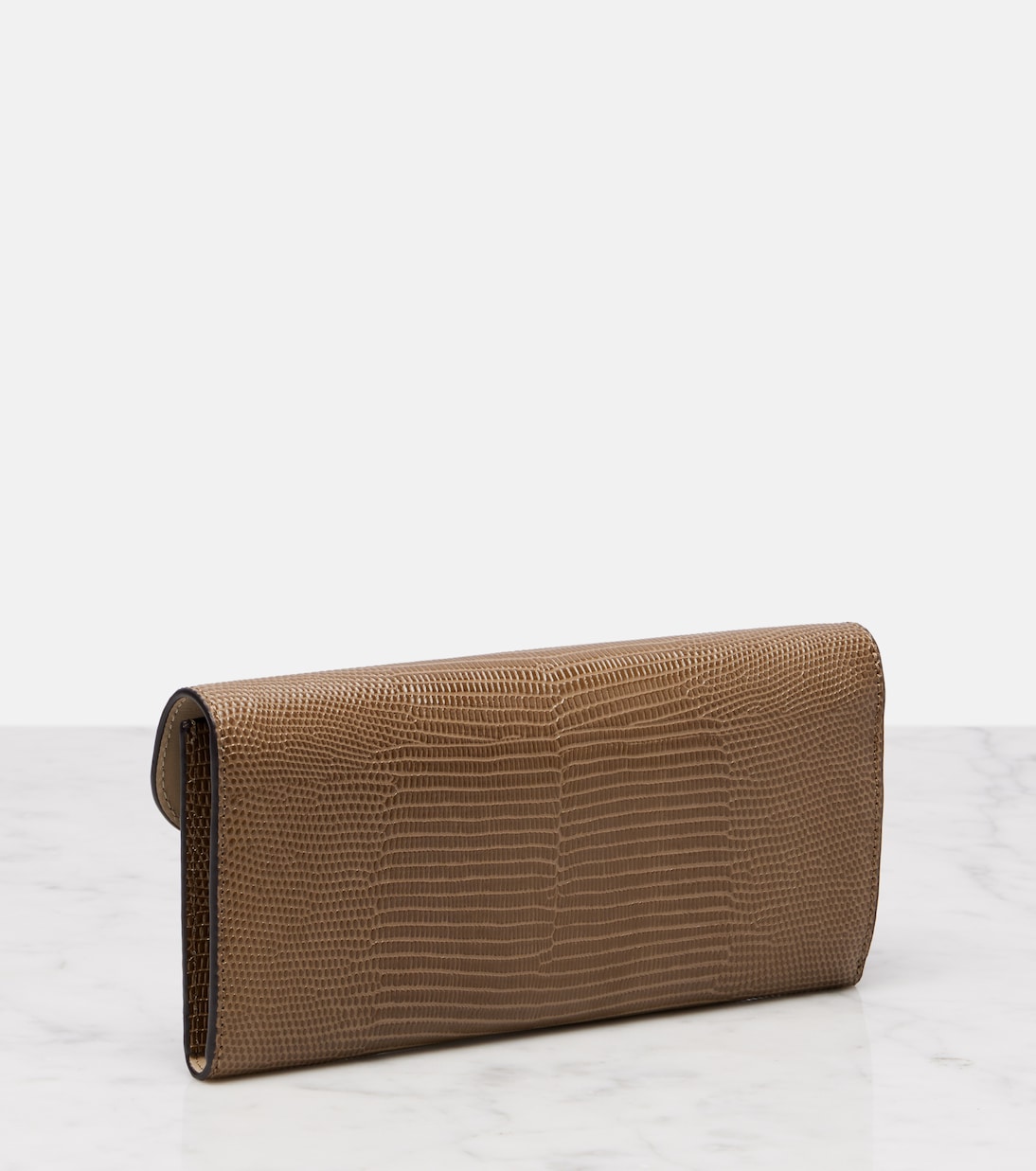 T-Lock embossed leather wallet | Toteme