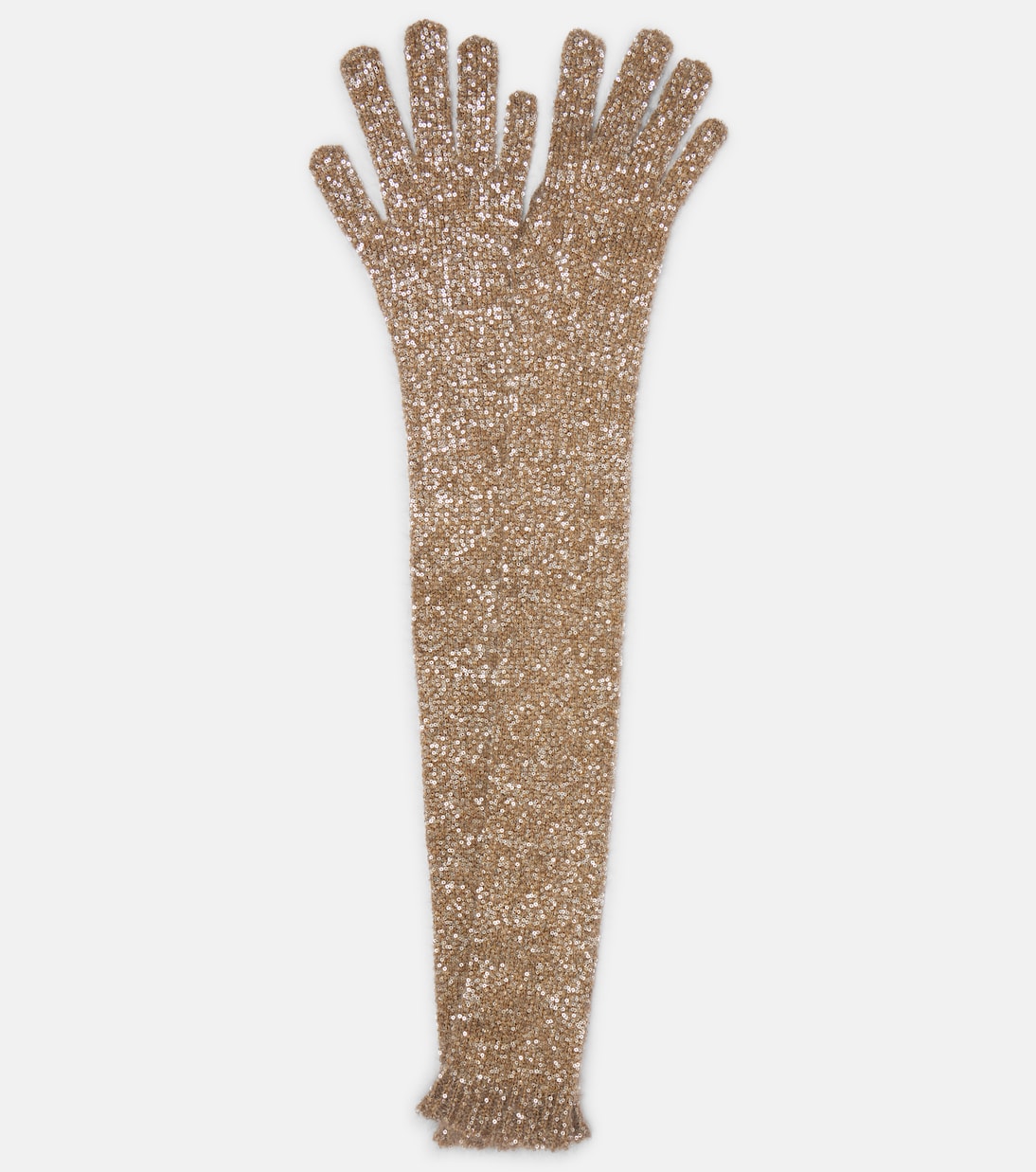 Handschuhe mit Pailletten | Brunello Cucinelli
