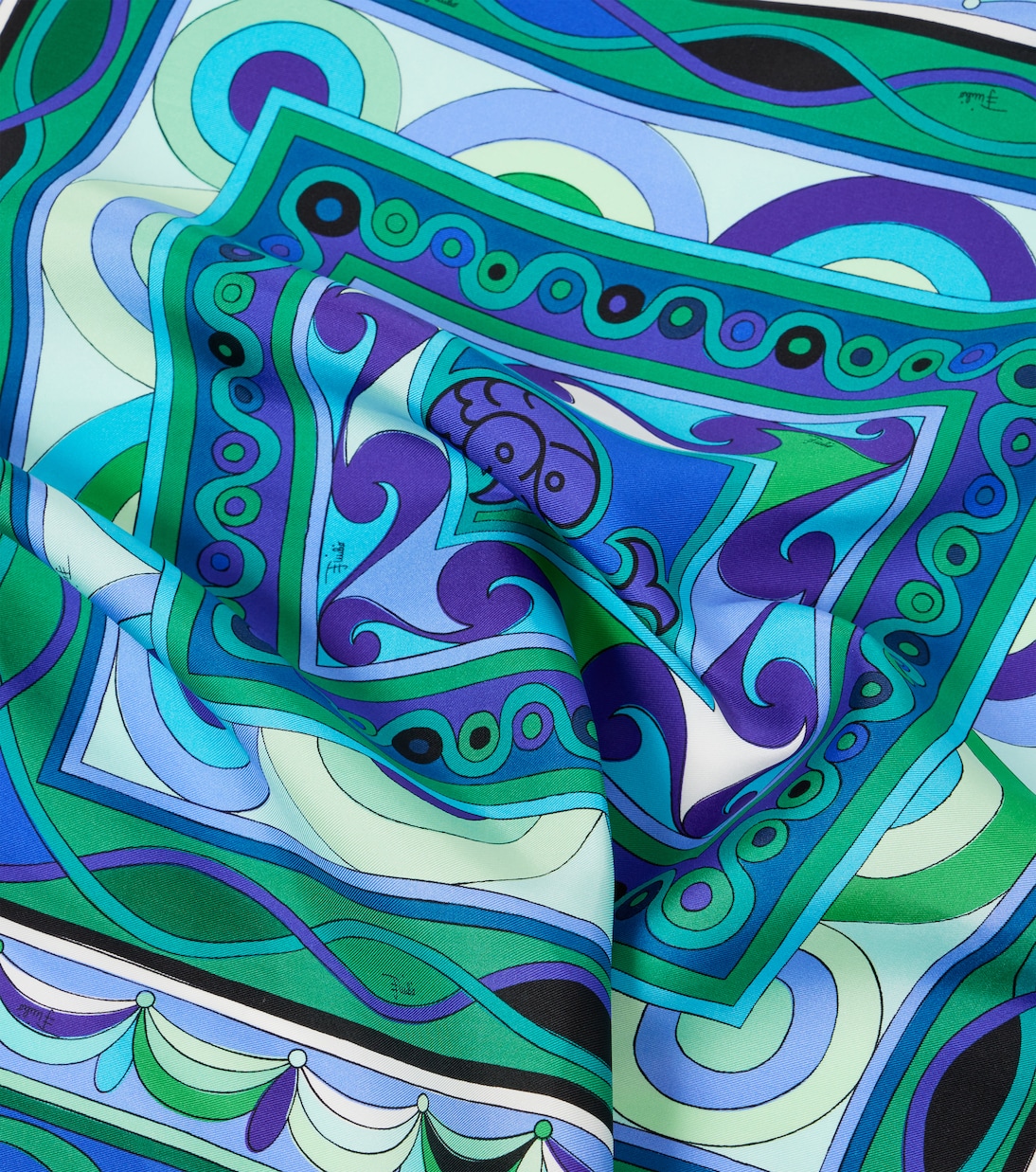 Sciarpa in twill di seta con stampa | Pucci