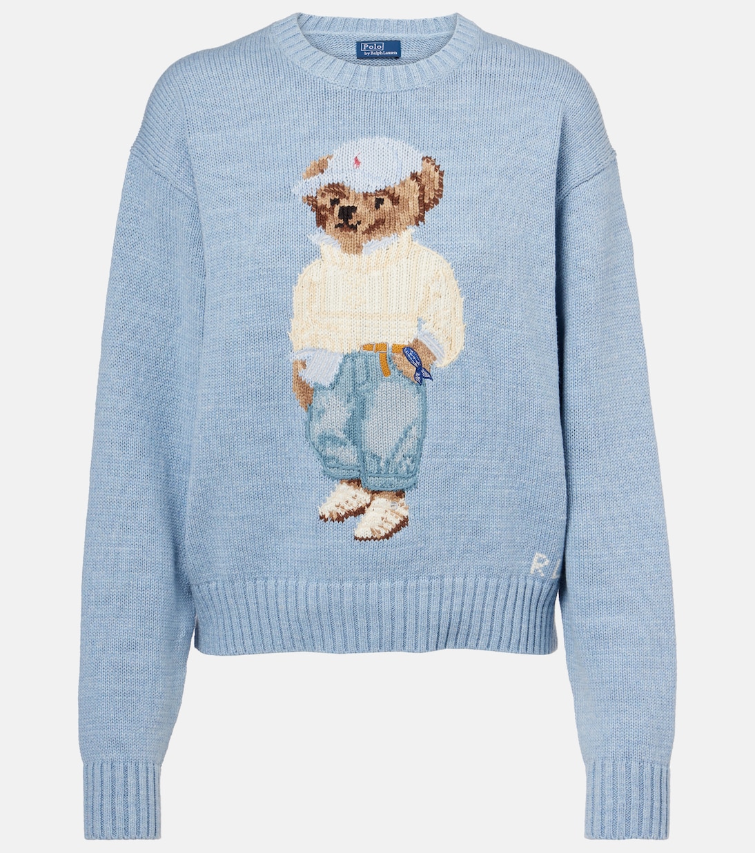 Jersey Polo Bear de algodón en intarsia | Polo Ralph Lauren