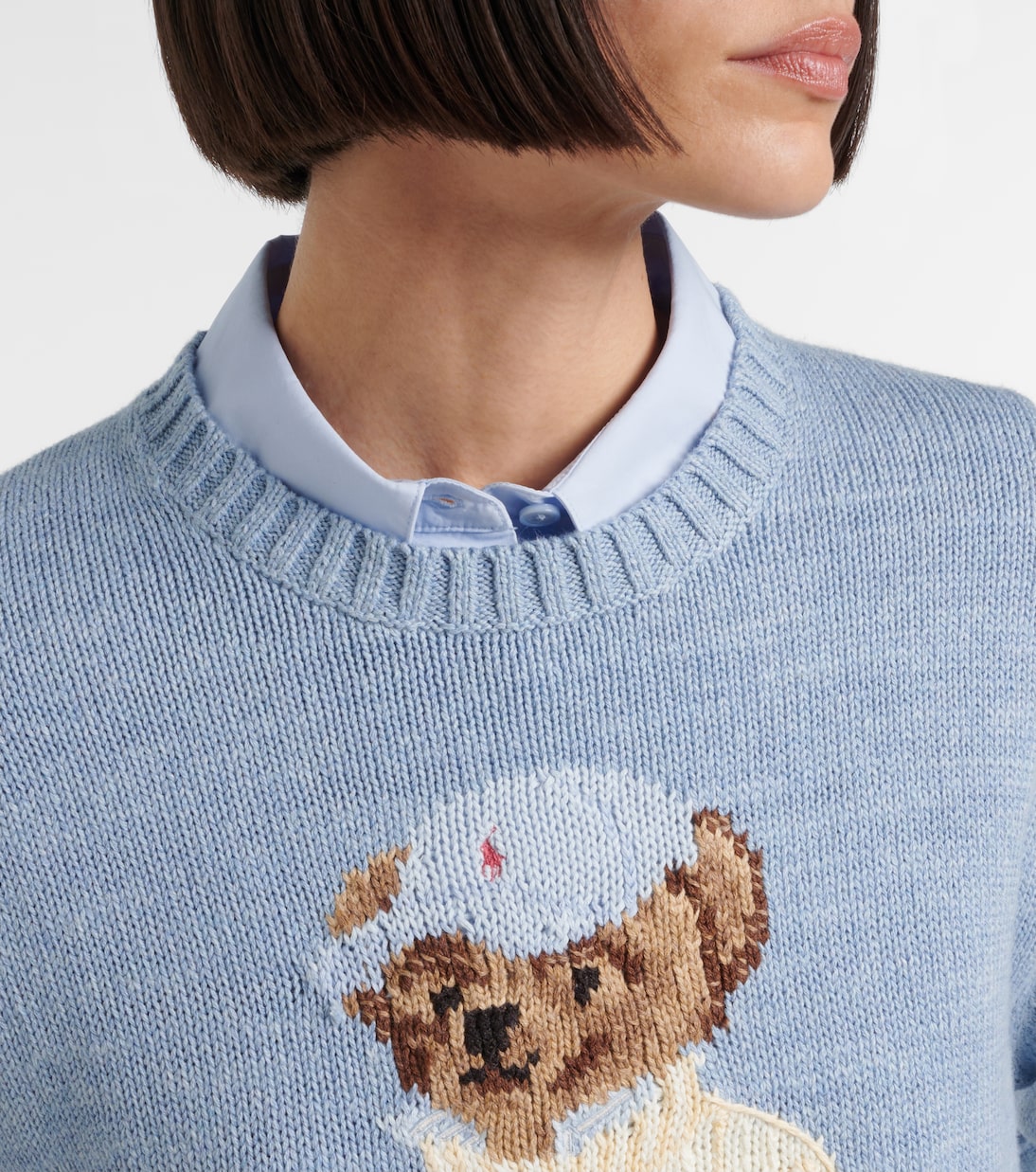 Jersey Polo Bear de algodón en intarsia | Polo Ralph Lauren