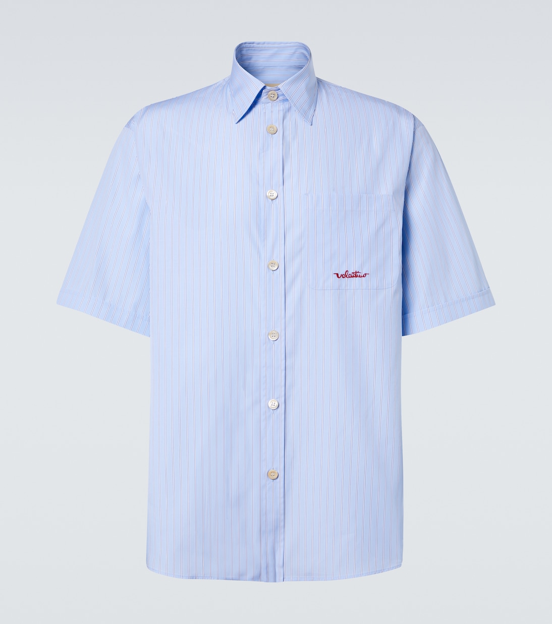 Chemise rayée en coton | Valentino