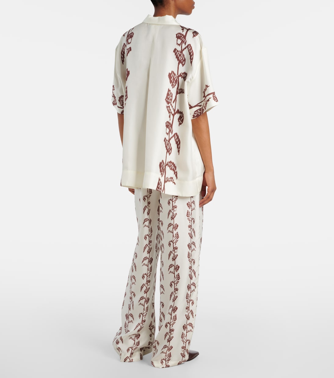 Camicia Montauk in twill di seta | Asceno