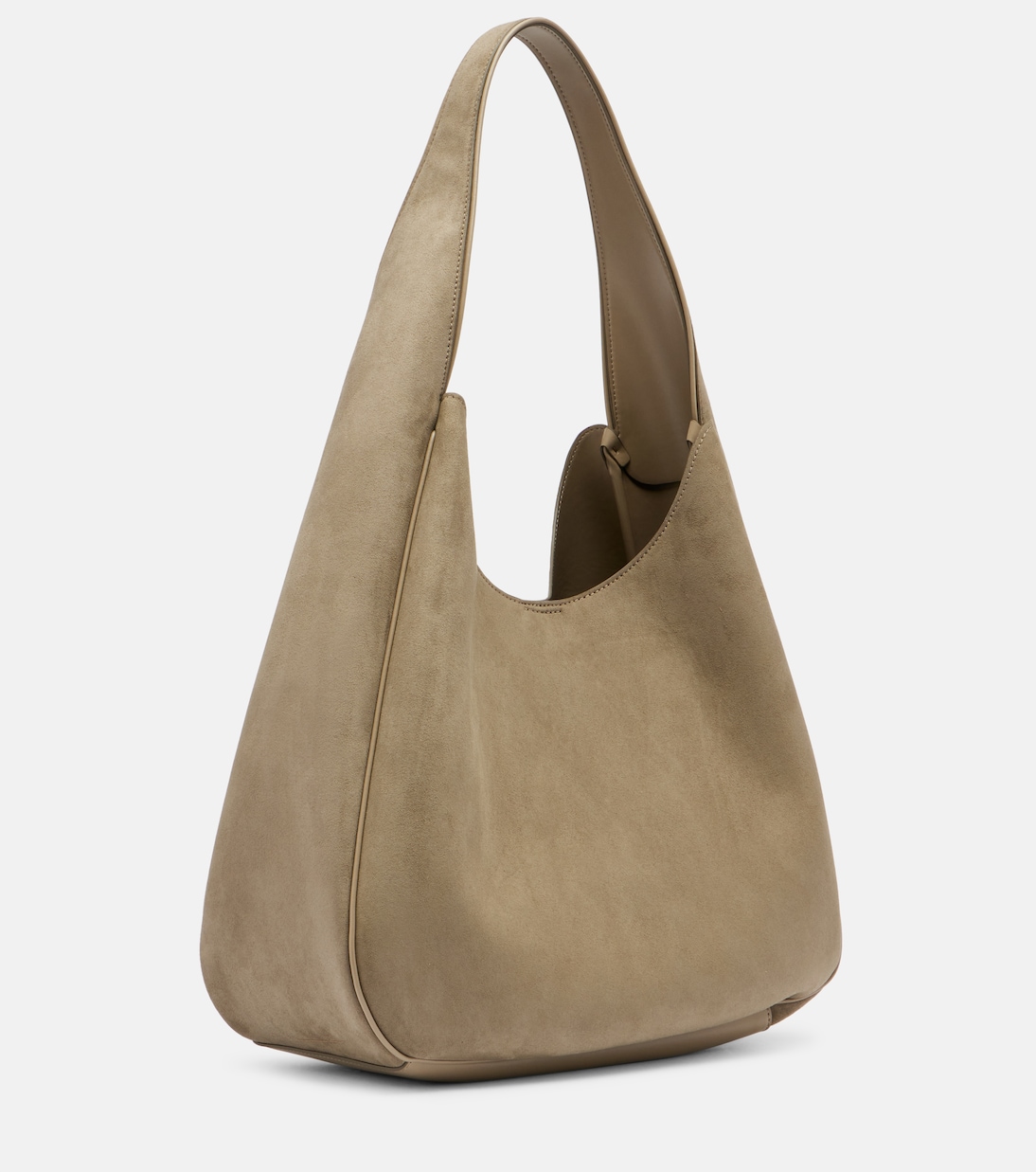 Sac en daim synthétique à logo | Stella McCartney