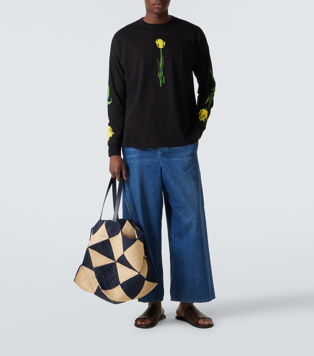 Jean ample Paula’s Ibiza raccourci | Loewe