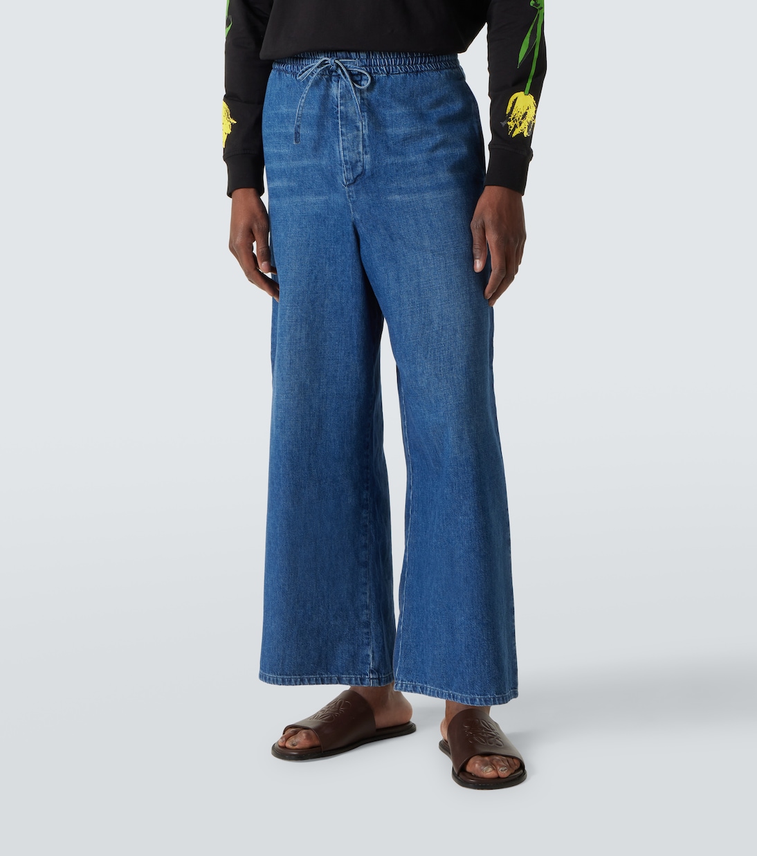Jean ample Paula’s Ibiza raccourci | Loewe