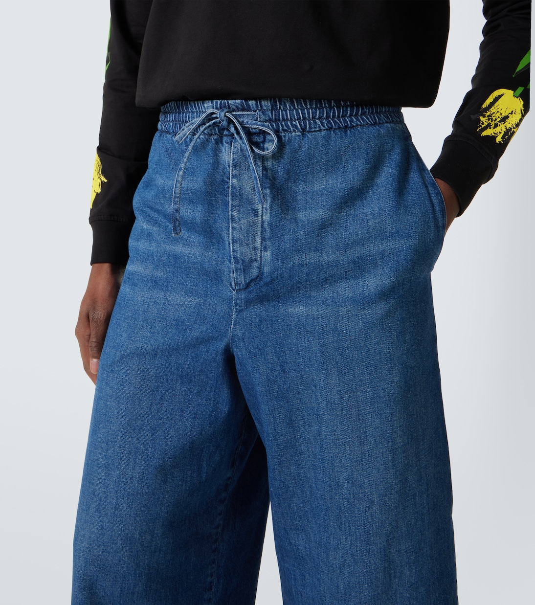 Jean ample Paula’s Ibiza raccourci | Loewe