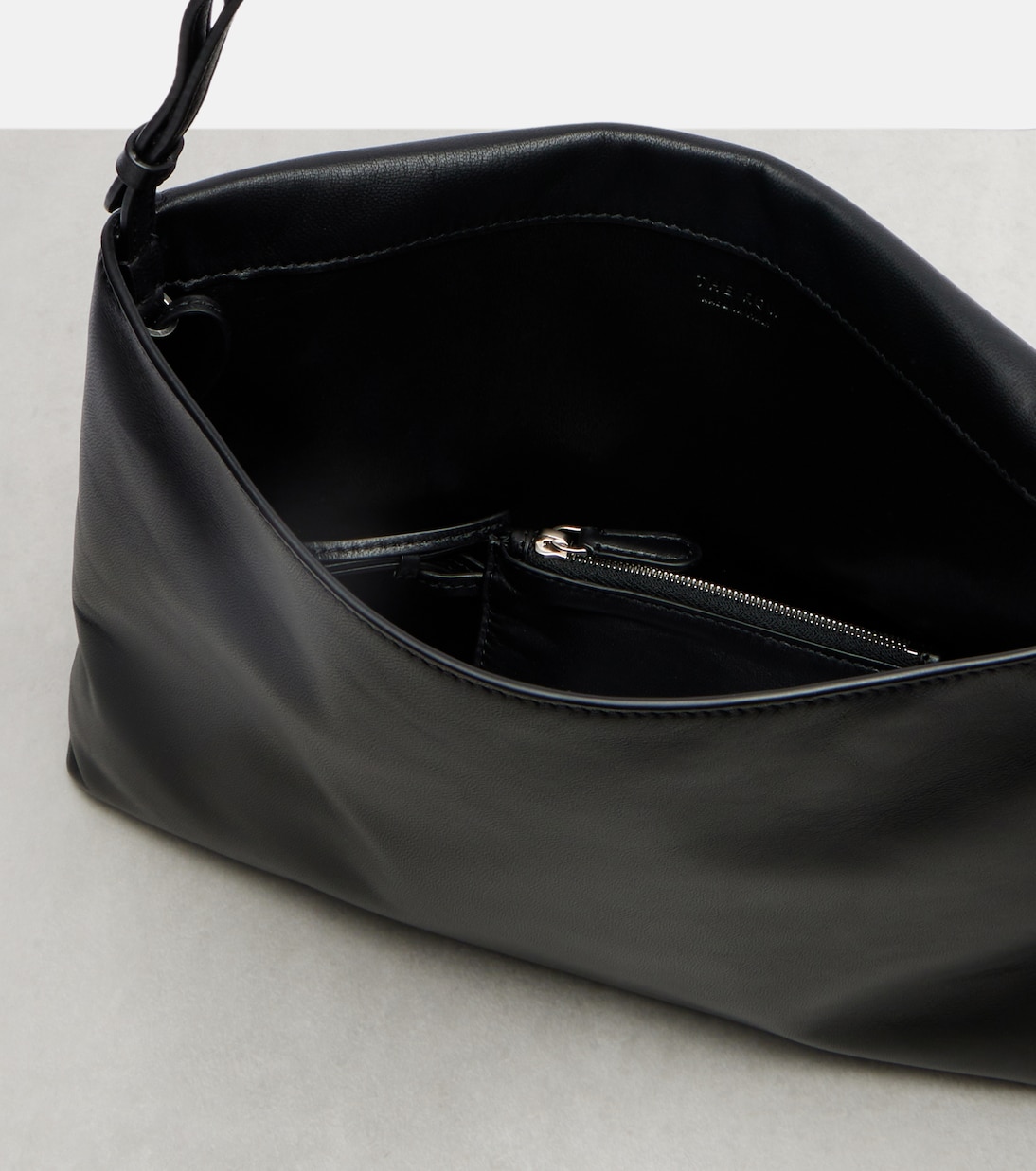 Nan leather shoulder bag | The Row