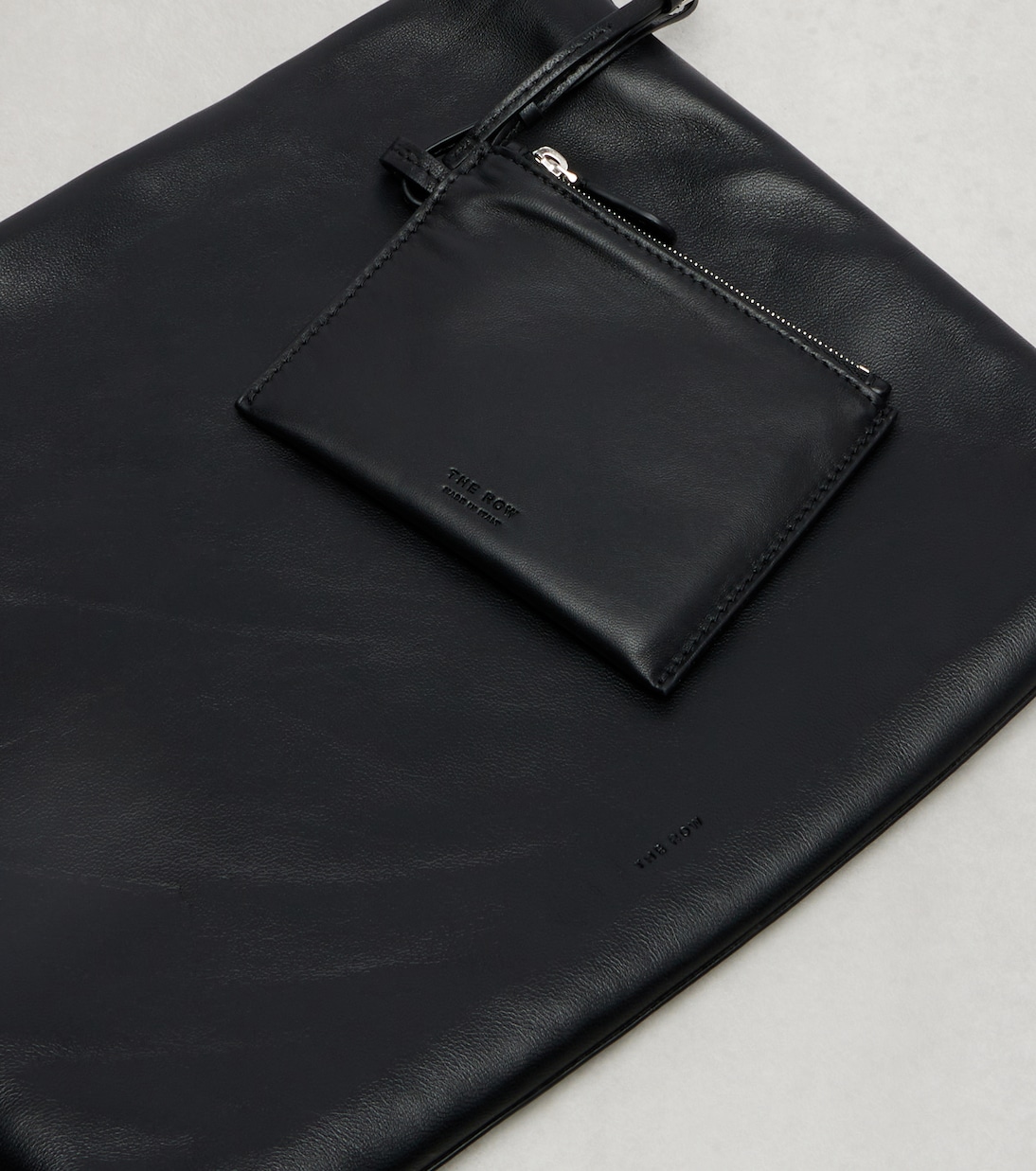 Nan leather shoulder bag | The Row