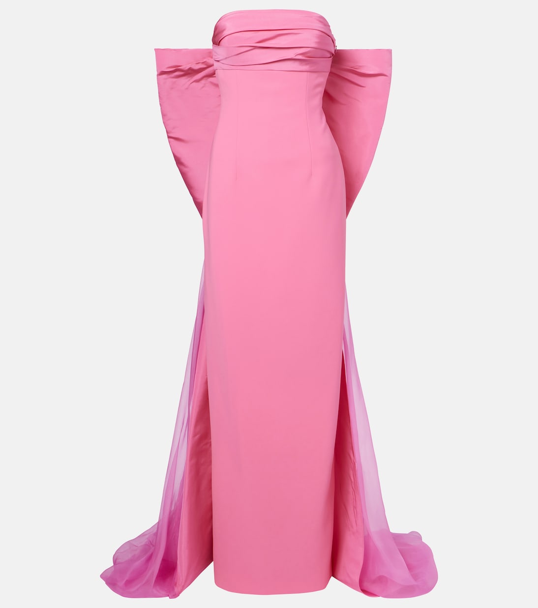 Abito lungo in crêpe | Carolina Herrera
