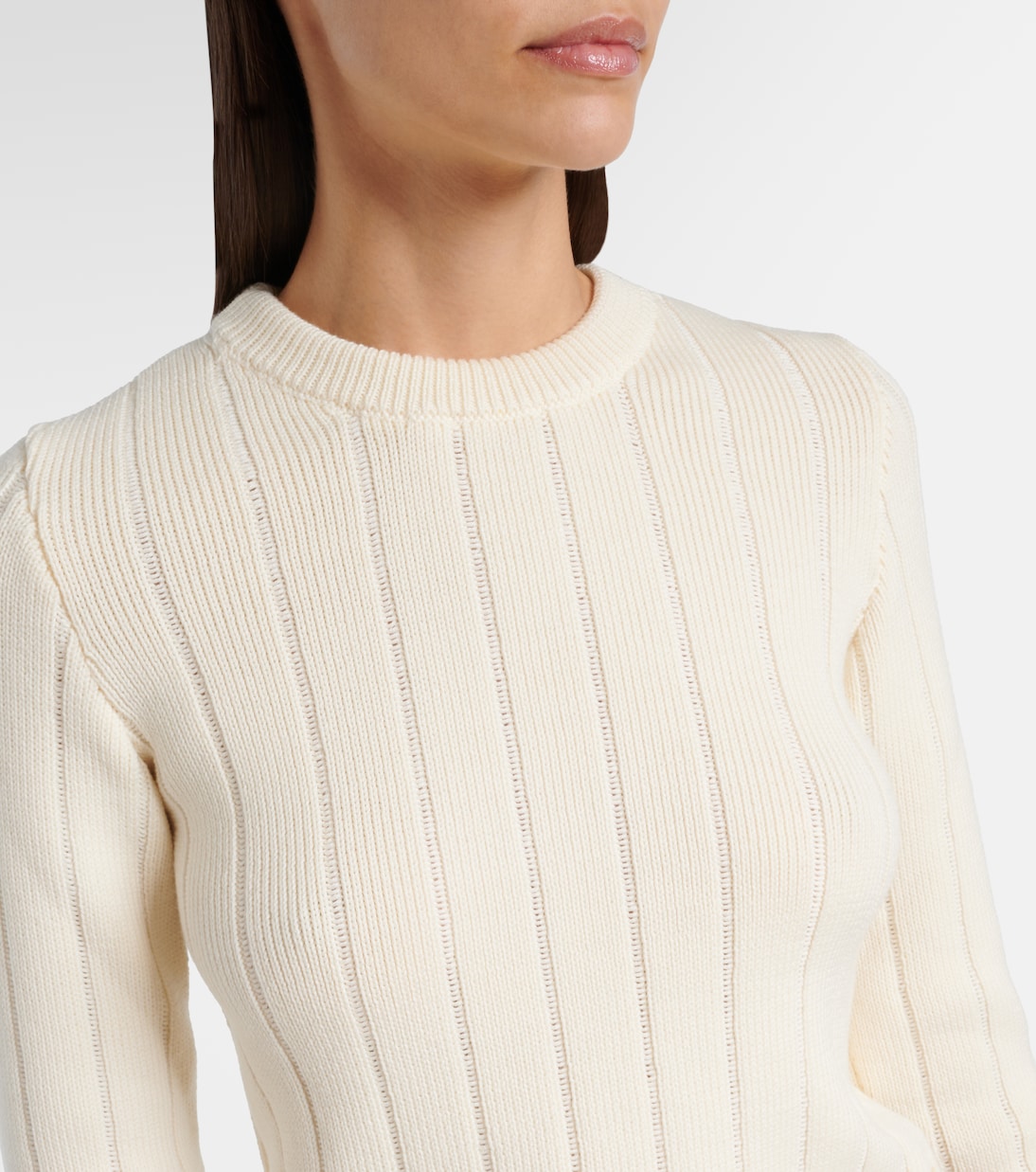 Pullover in lana vergine a trecce | Thom Browne