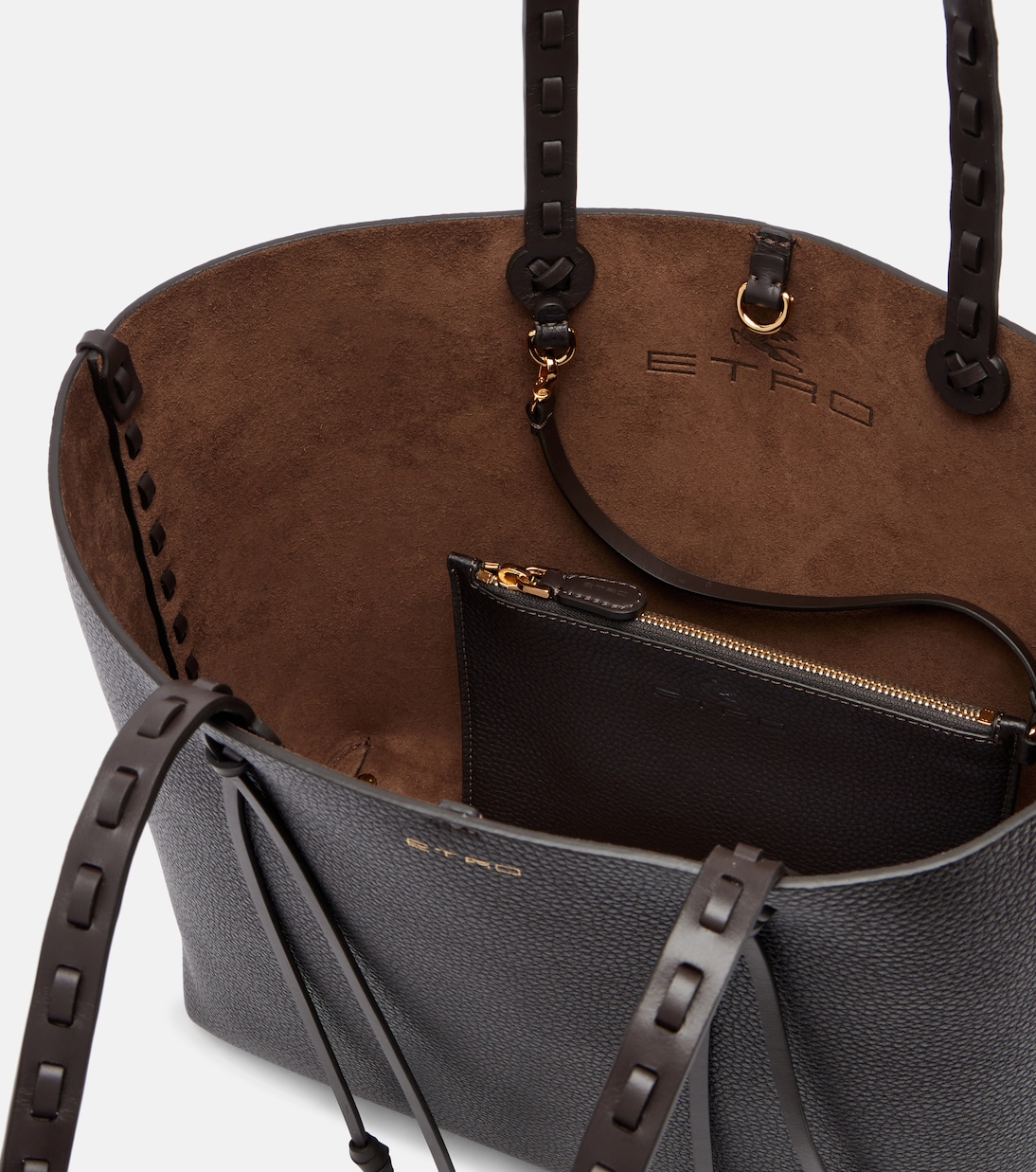 Etro Essential Medium leather tote bag | Etro