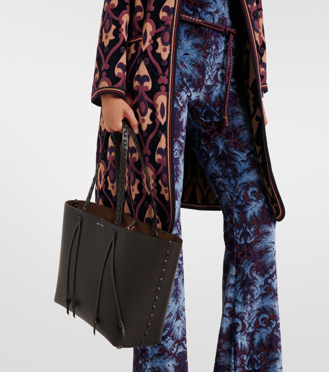 Etro Essential Medium leather tote bag | Etro