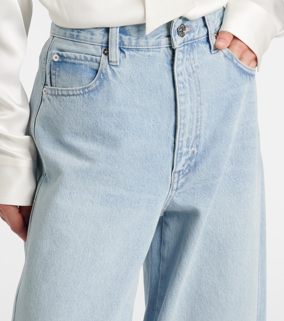 Jeans anchos Twisted | Frame