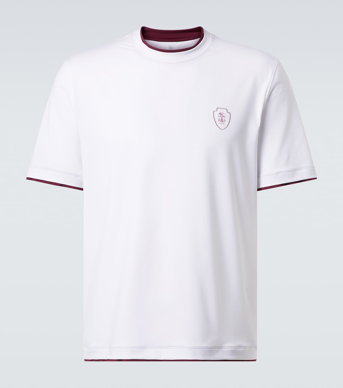 Logo jersey T-shirt | Brunello Cucinelli