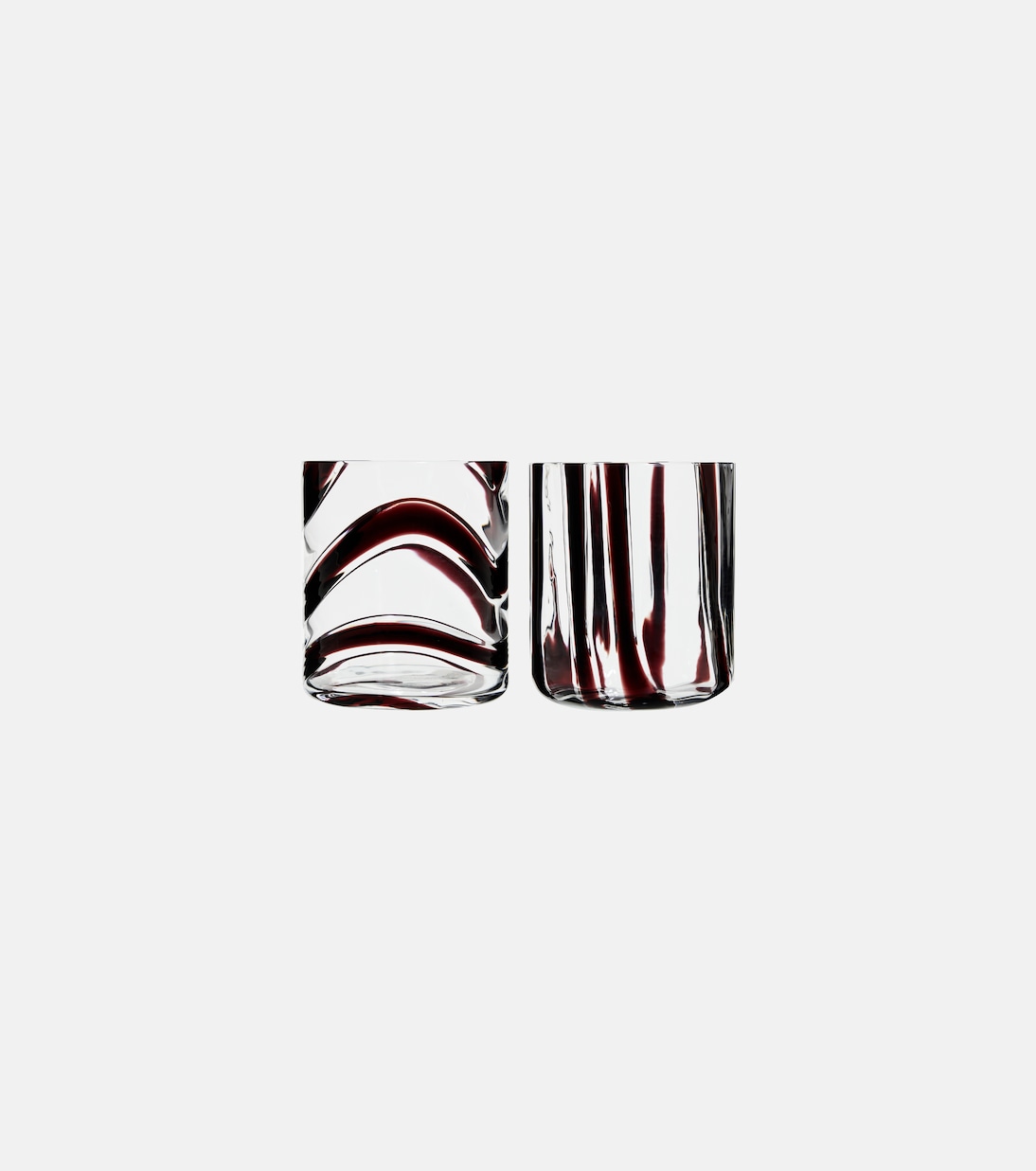 Set de 2 vasos Cyrcus de vidrio | NasonMoretti