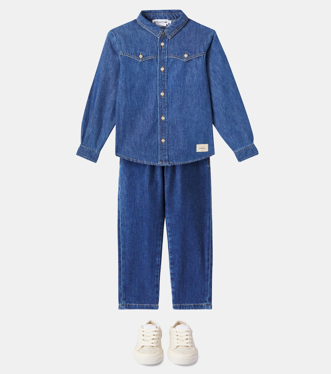 Jared denim shirt | Bonpoint