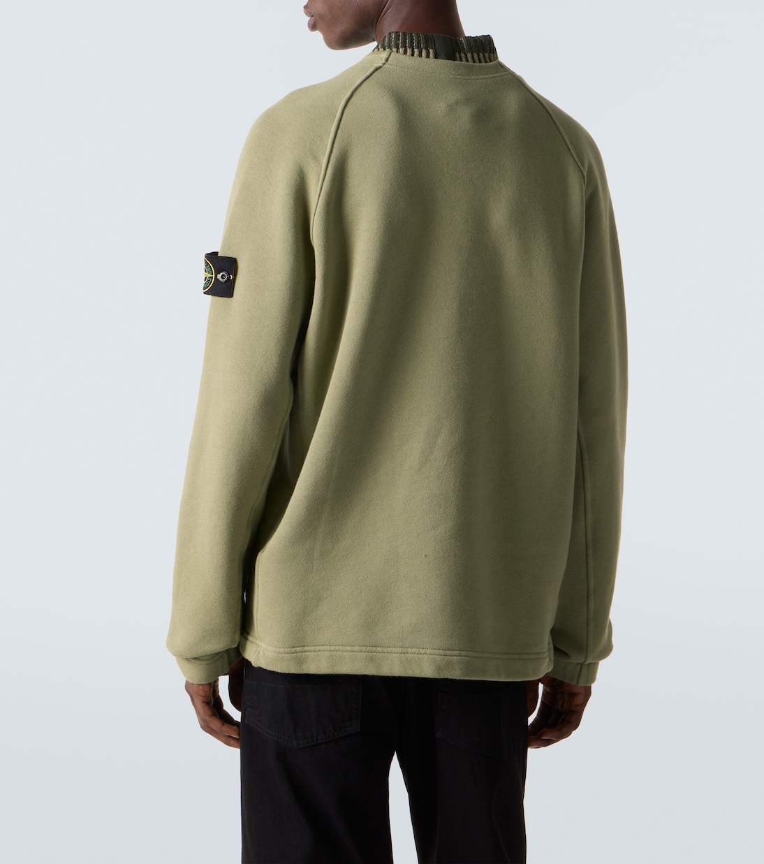 Compass cotton fleece sweatshirt | Stone Island