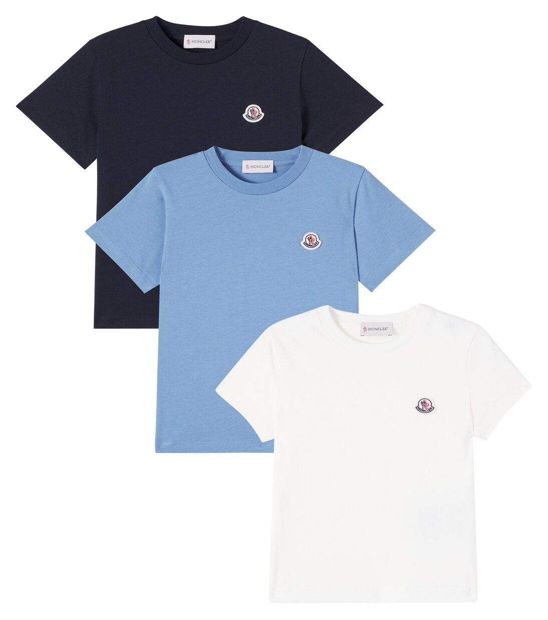 棉质T恤三件套 | Moncler Enfant