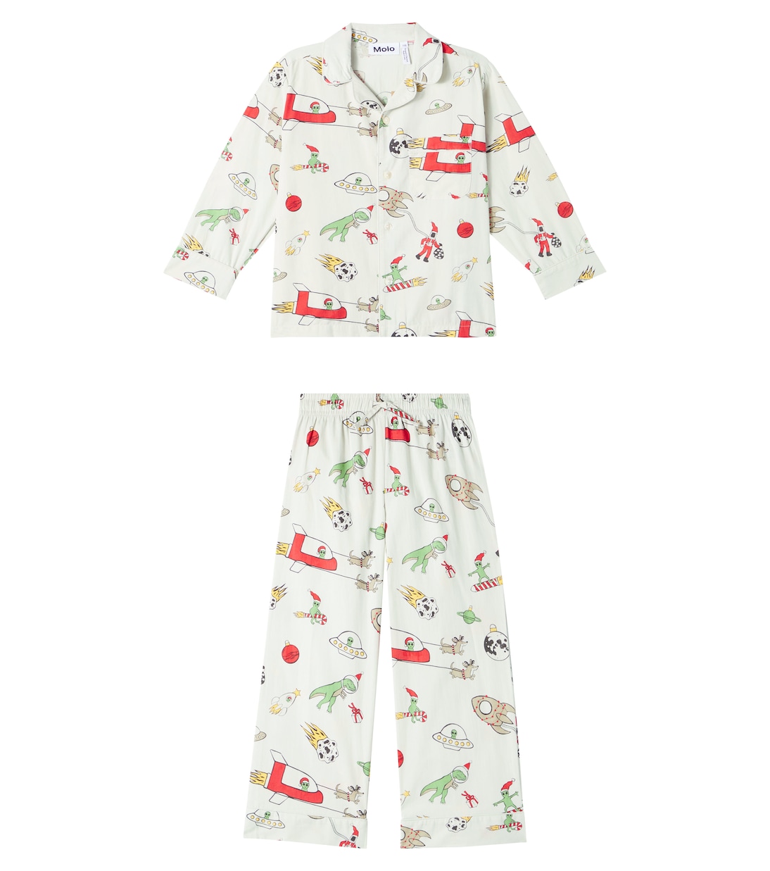Pijama Lex de algodón estampado | Molo