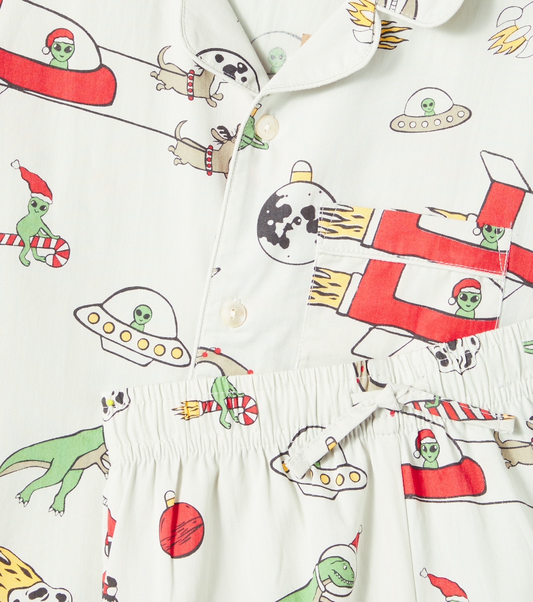Pijama Lex de algodón estampado | Molo