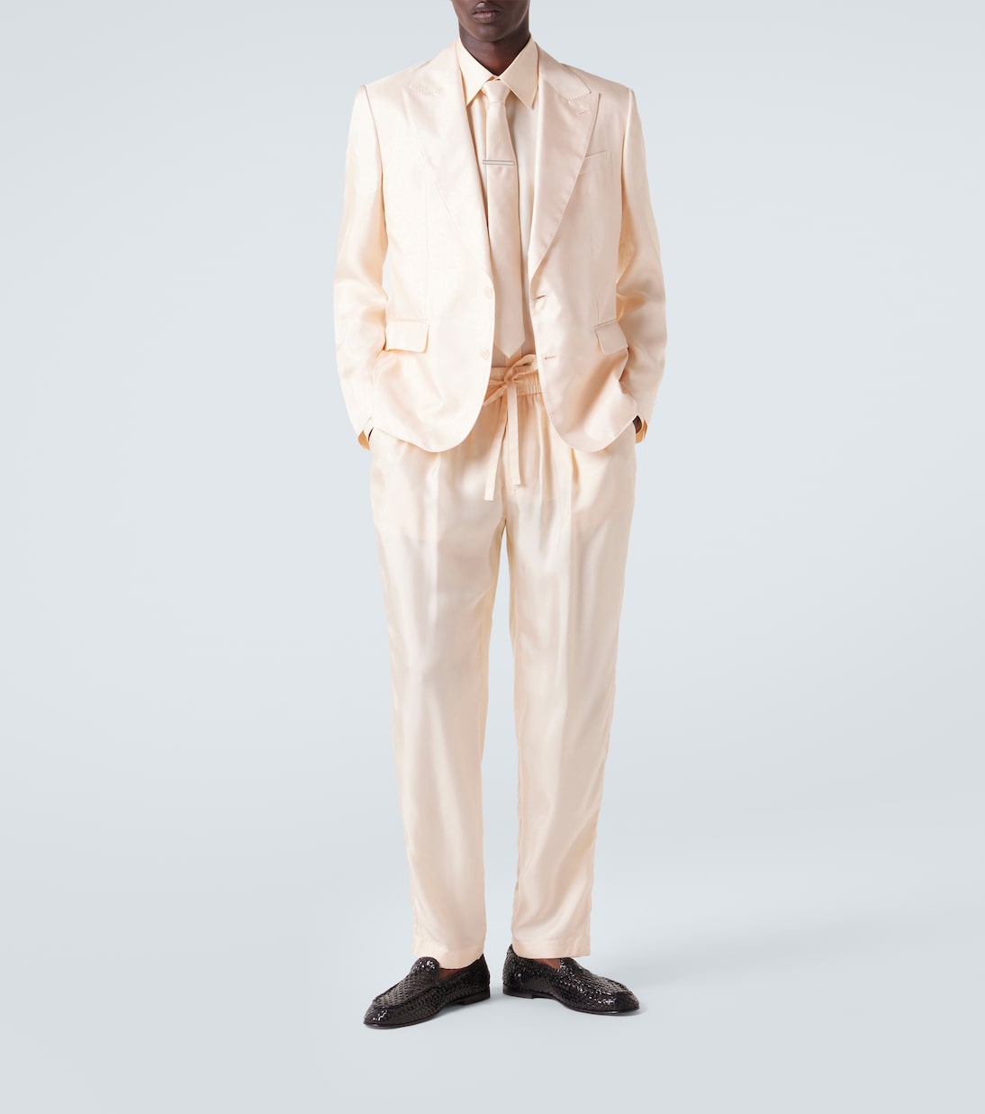 Pantaloni affusolati in seta  | Dolce&Gabbana