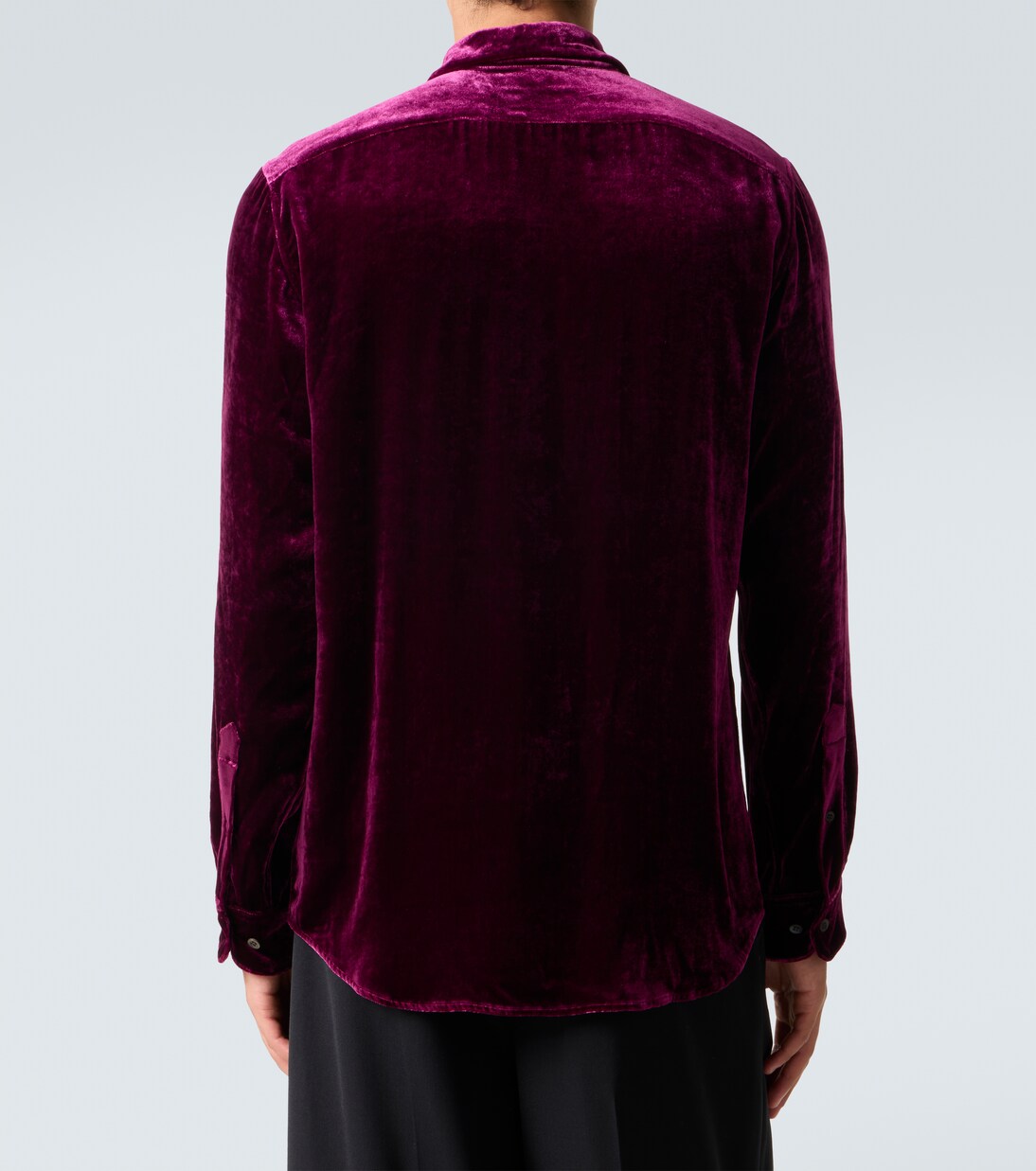 Velvet shirt | Dries Van Noten