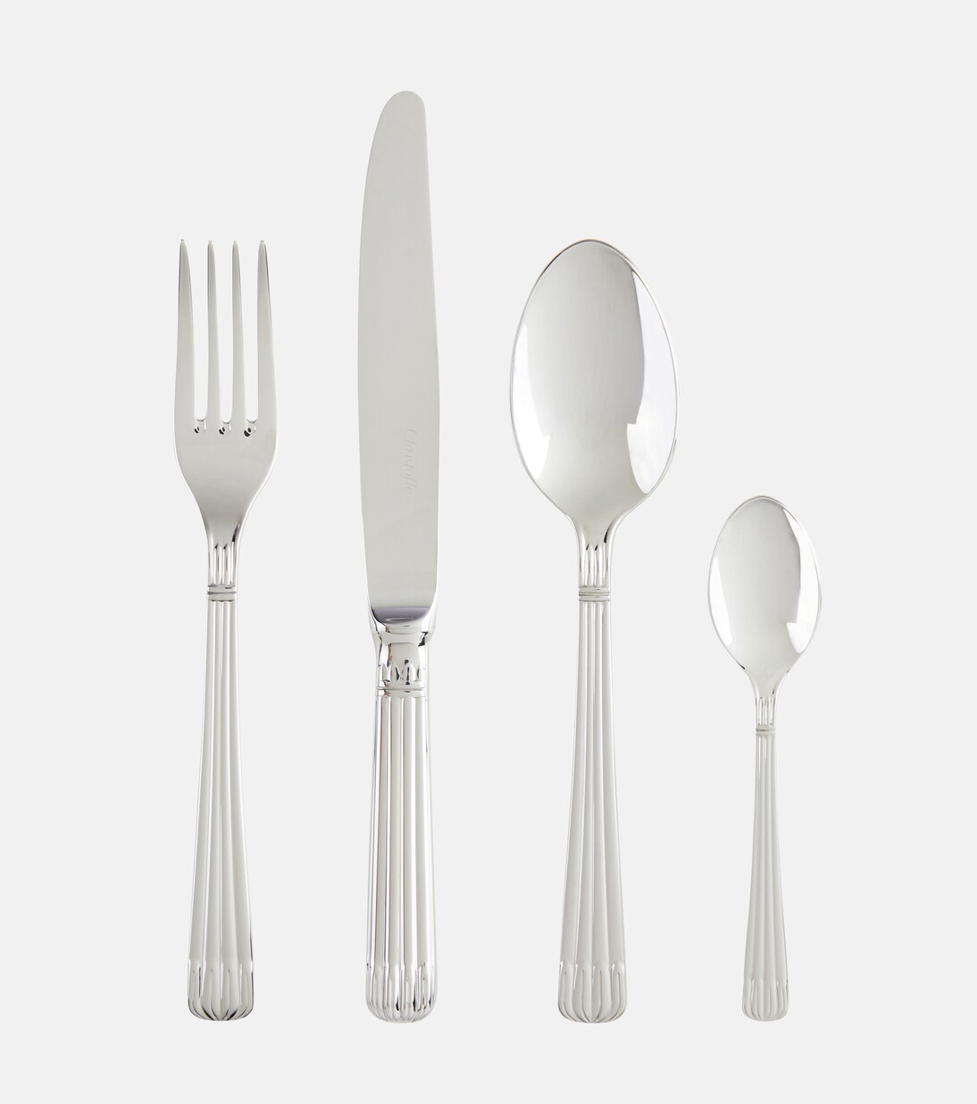 Osiris stainless steel 24-piece cutlery set | Christofle