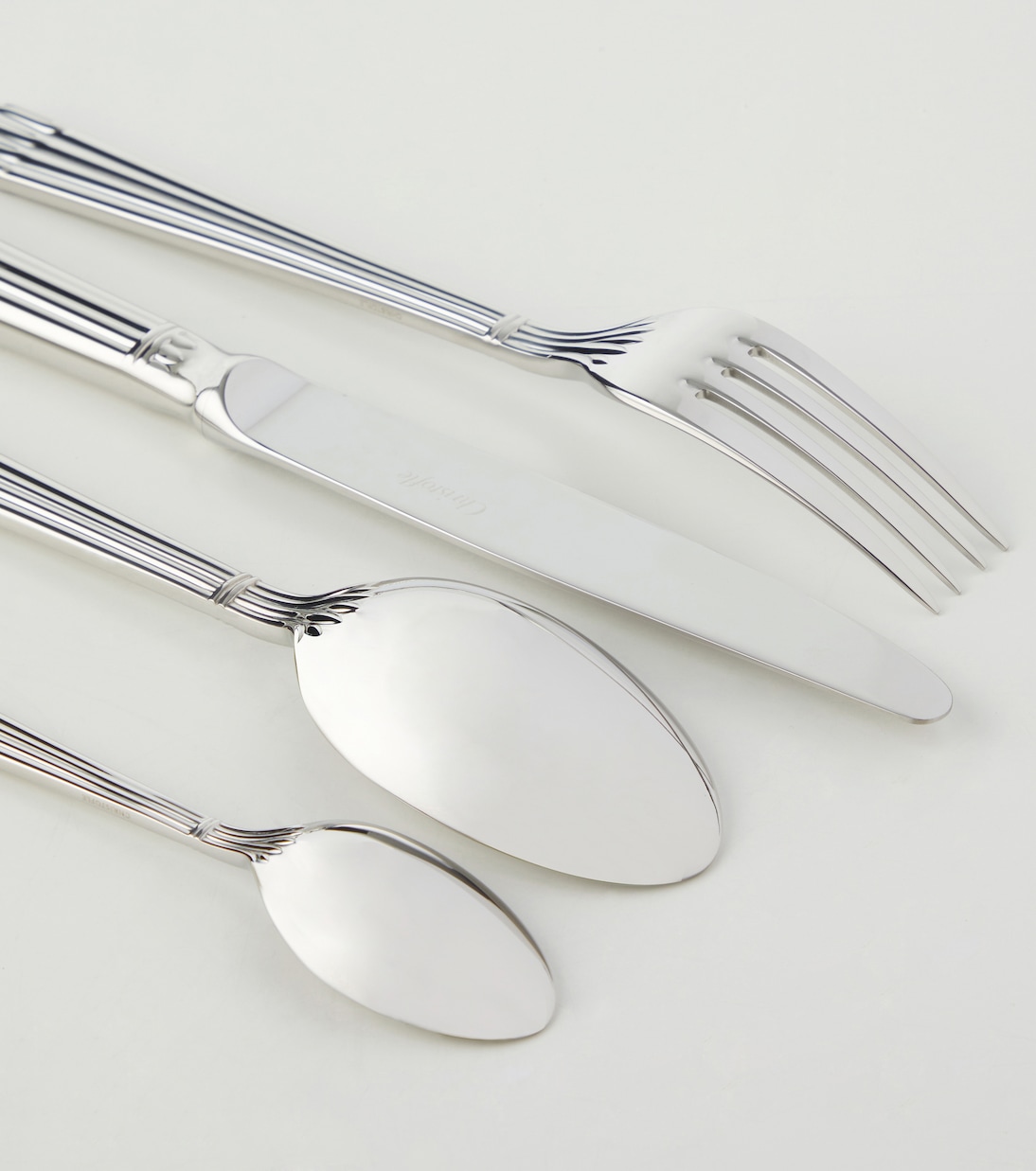 Osiris stainless steel 24-piece cutlery set | Christofle