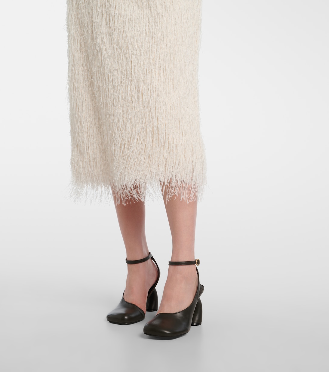 Fringed midi skirt | Dries Van Noten