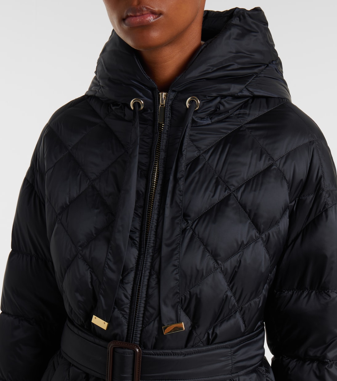 The Cube Trepar hooded quilted coat  | Max Mara