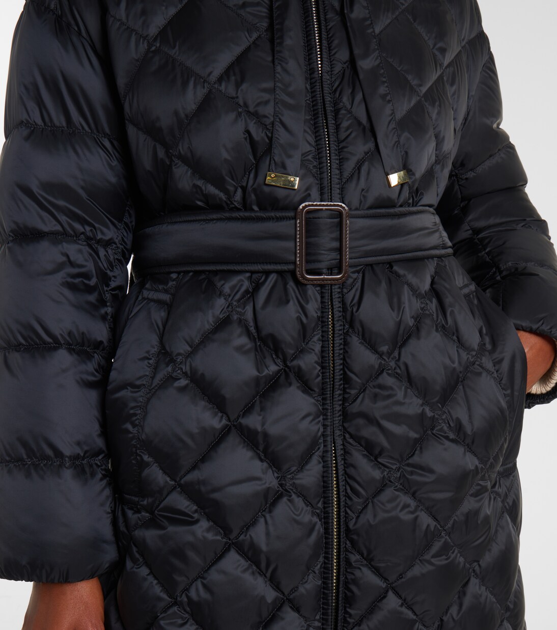 The Cube Trepar hooded quilted coat  | Max Mara