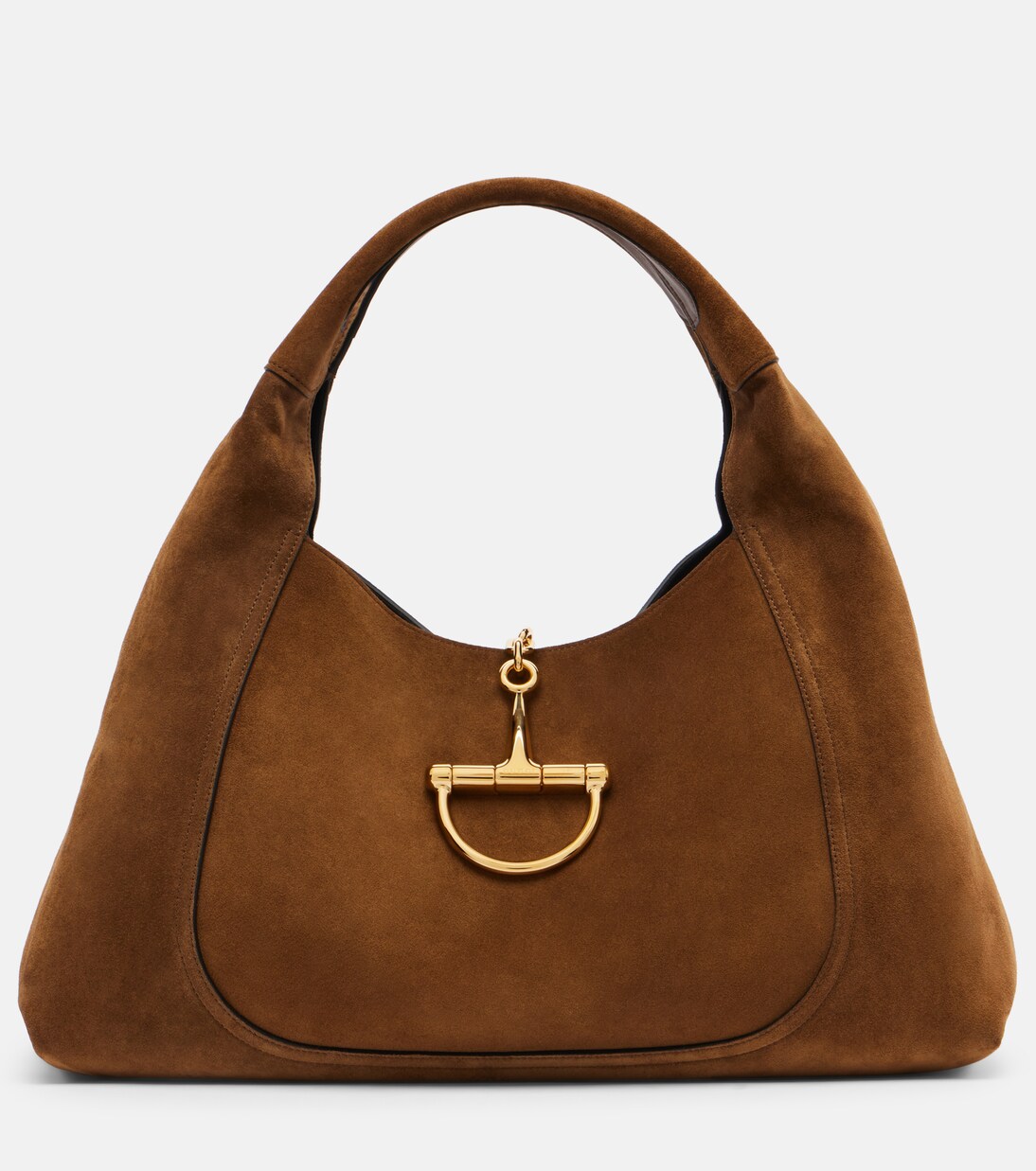 Sac Gucci Softbit Maxi en daim | Gucci