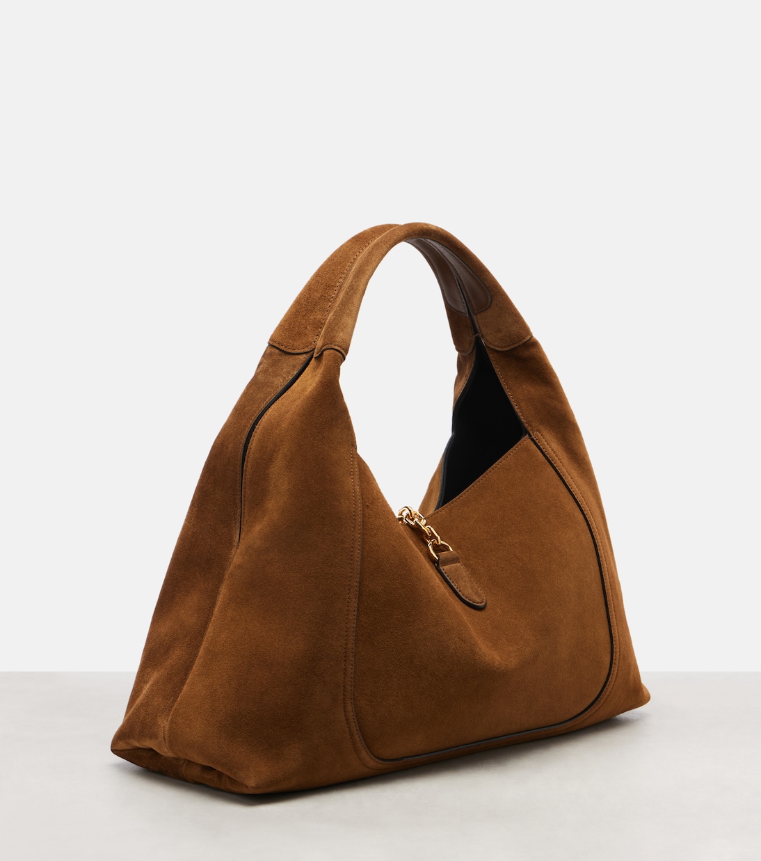 Sac Gucci Softbit Maxi en daim | Gucci